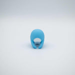 The Heavenly Humpback Finger Bullet Vibrator - Blue