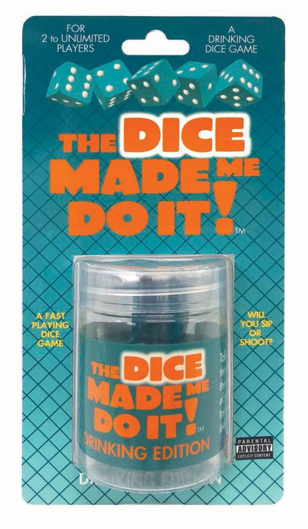 the dice made me do it drinking edition