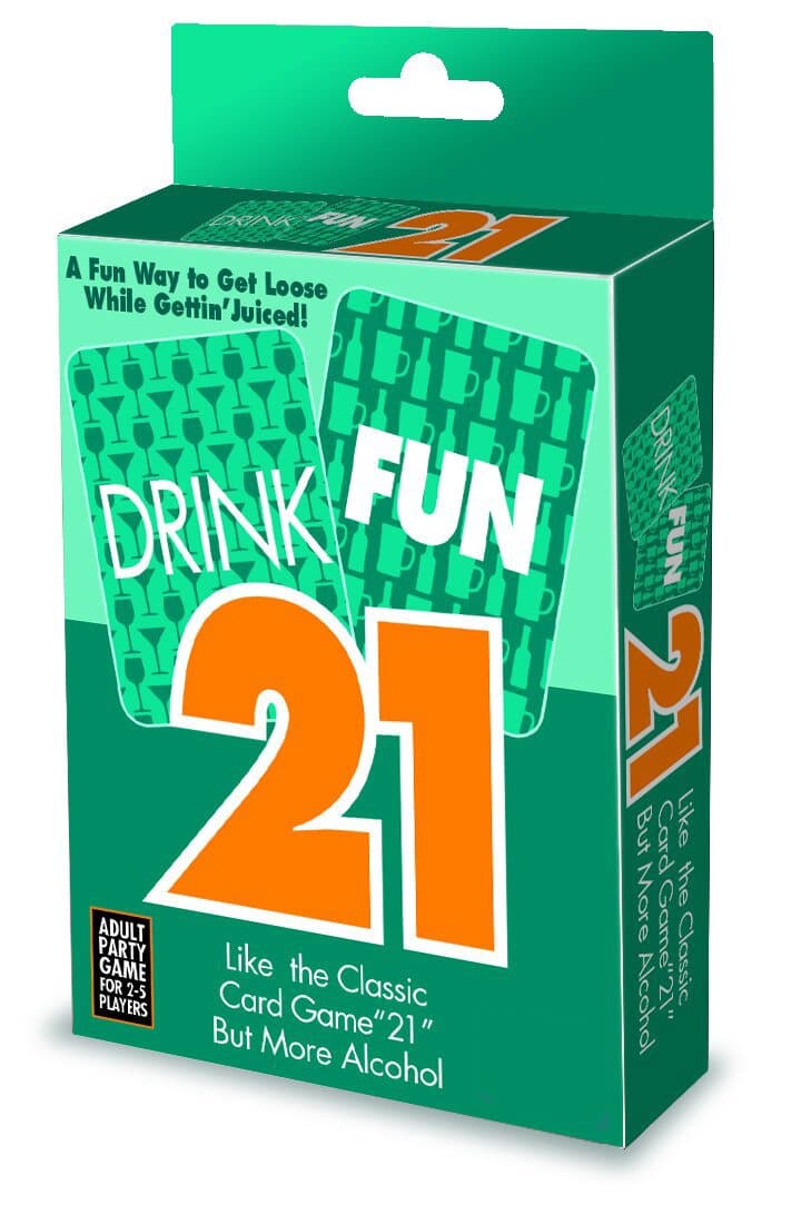 drink fun 21 adult drinking and party game