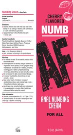 Numb Af - Anal Desensitizer Gel - Cherry - 1.5 Fl Oz
