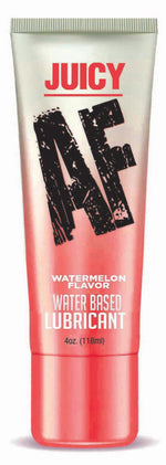 Juicy Af - Watermelon Water Based Flavored Lubricant - 4 Oz Default Title