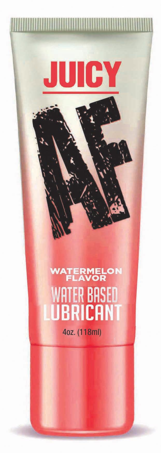 Juicy Af - Watermelon Water Based Flavored Lubricant - 4 Oz Default Title