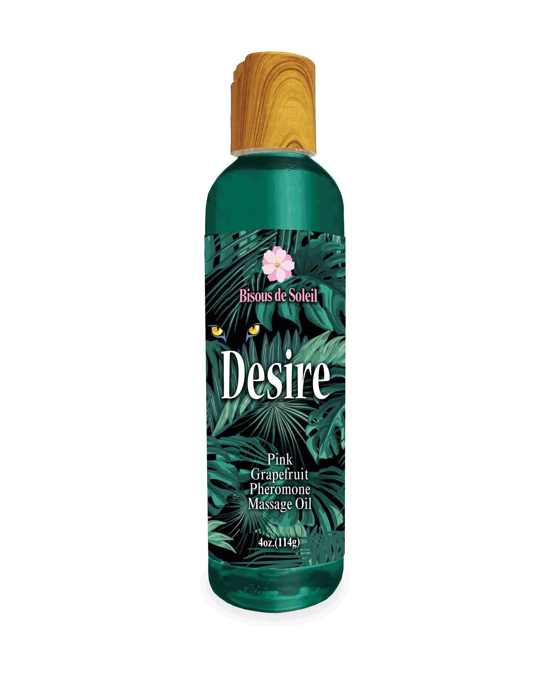 Desire Pheromone Massage Oil 4 Oz - Pink Grapefruit Default Title