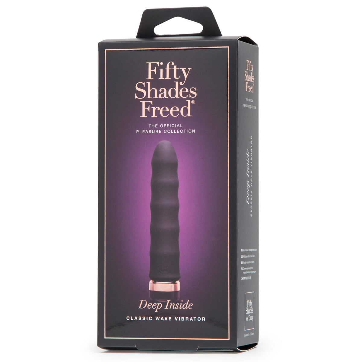fifty shades freed deep inside rechargeable classic wave vibrator