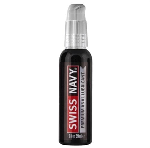swiss navy premium silicone anal lubricant 2 oz