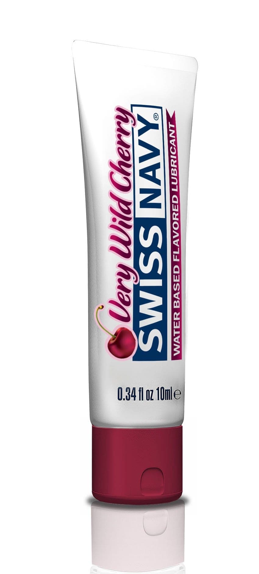 swiss navy wild cherry water based lubricant 10ml