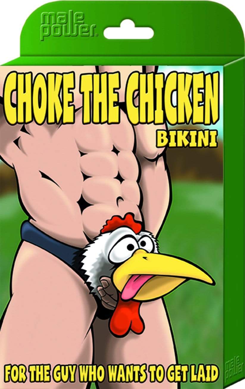 Choke the Chicken Bikini - One Size - Black Default Title