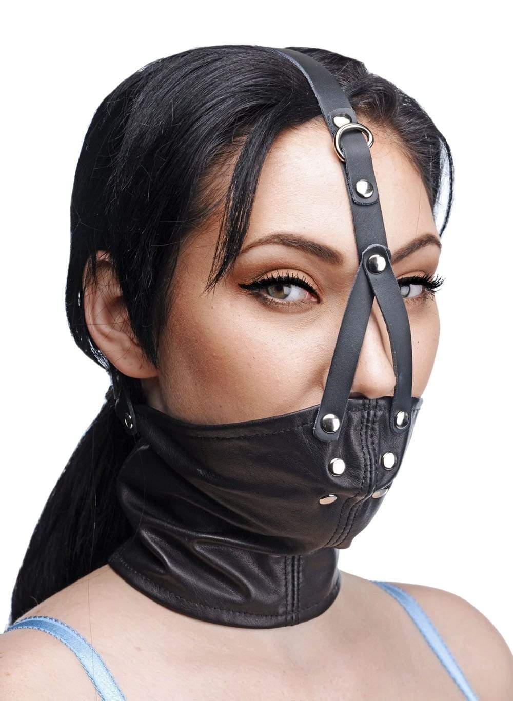 face harness with stuffer gag