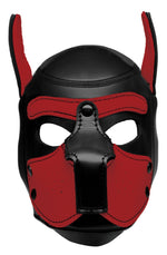 Spike Neoprene Puppy Hood - Red Default Title