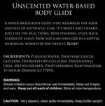 Master Series Jizz Unscented Water-Based Body Glide - 16 Oz