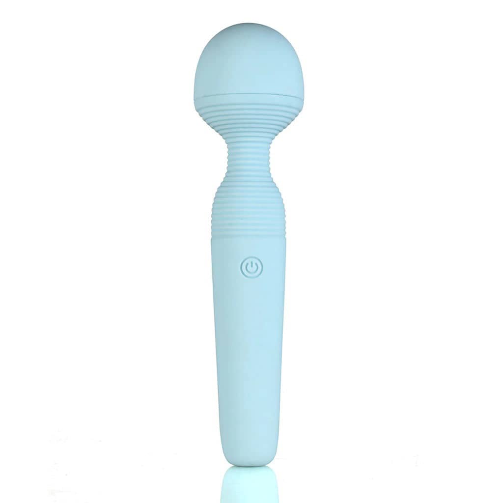Grace Bendable Vibrating Pleasure Wand - Blue Default Title