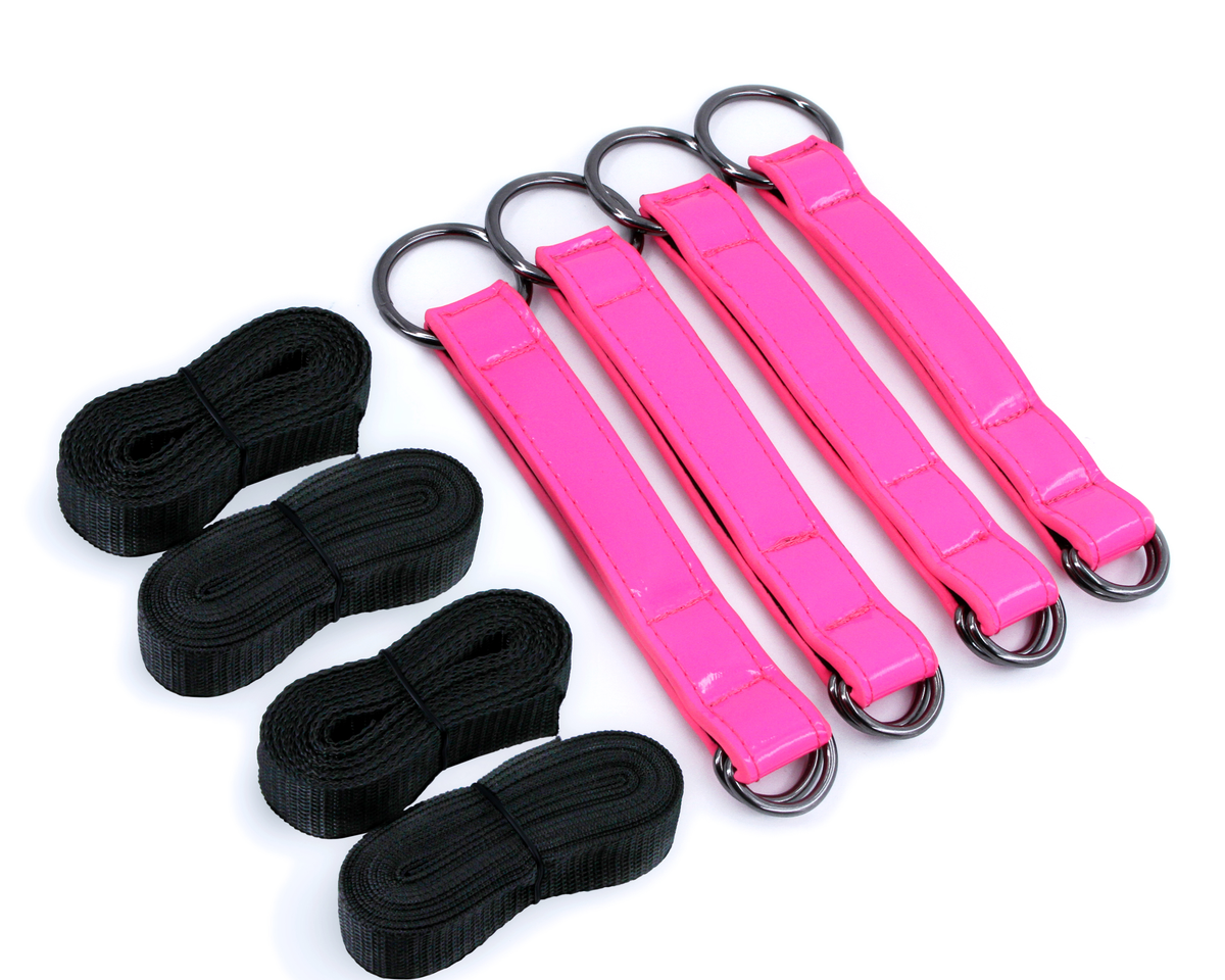 electra play things tie down straps pink