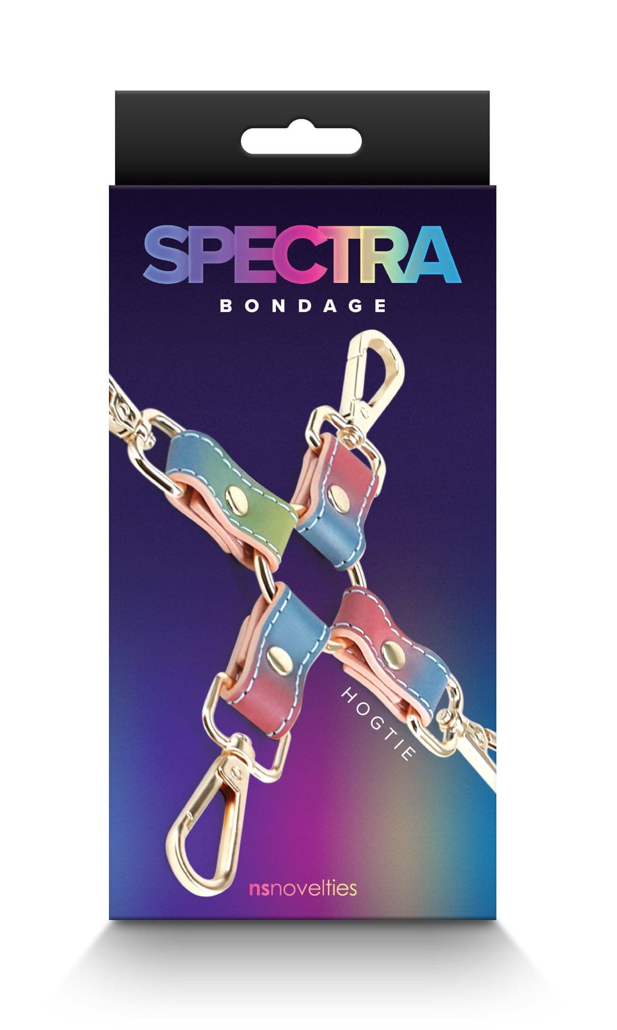 spectra bondage hogtie rainbow