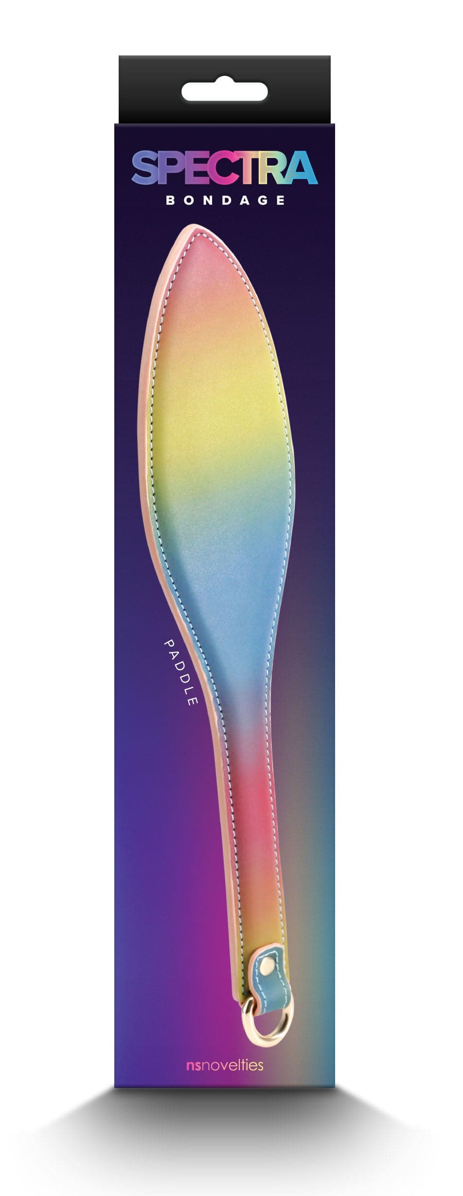 spectra bondage paddle rainbow
