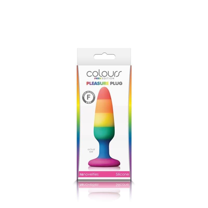 Colours - Pride Edition - Pleasure Plug - Small - Rainbow Default Title