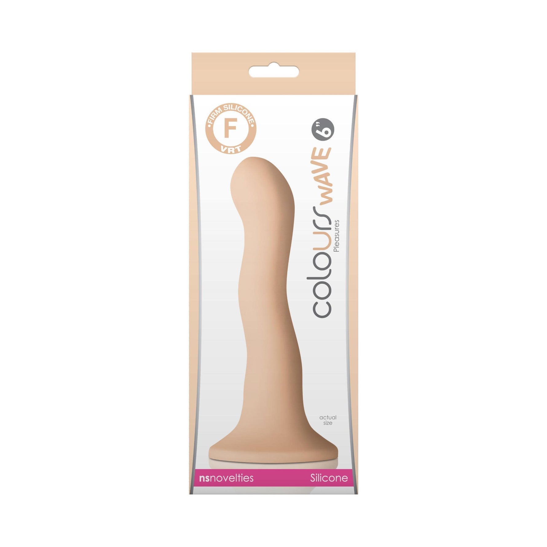 Colours - Wave - 6" Dildo - White Default Title