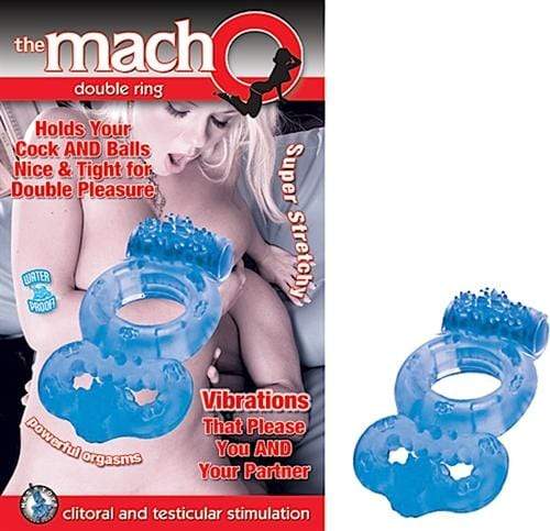 the macho double ring blue