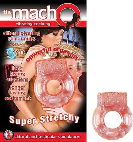 The Macho Vibrating - Cock Ring - Red Default Title