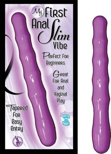 my first anal slim vibe purple