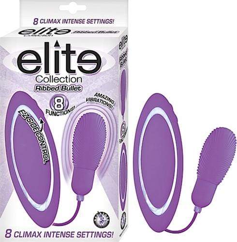 elite collection ribbed bullet purple