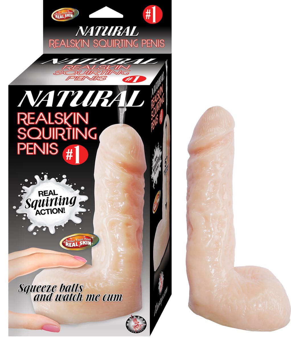 Natural Realskin Squirting Penis #1 - Flesh Default Title