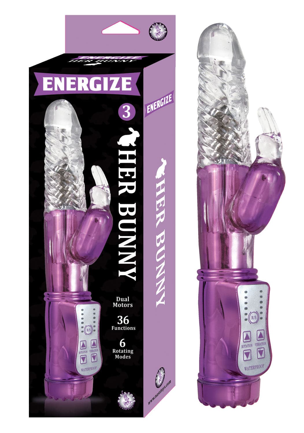 Energize Her Bunny 3 - Purple Default Title
