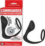 Commander Prostate Pleaser Cockring - Black Default Title