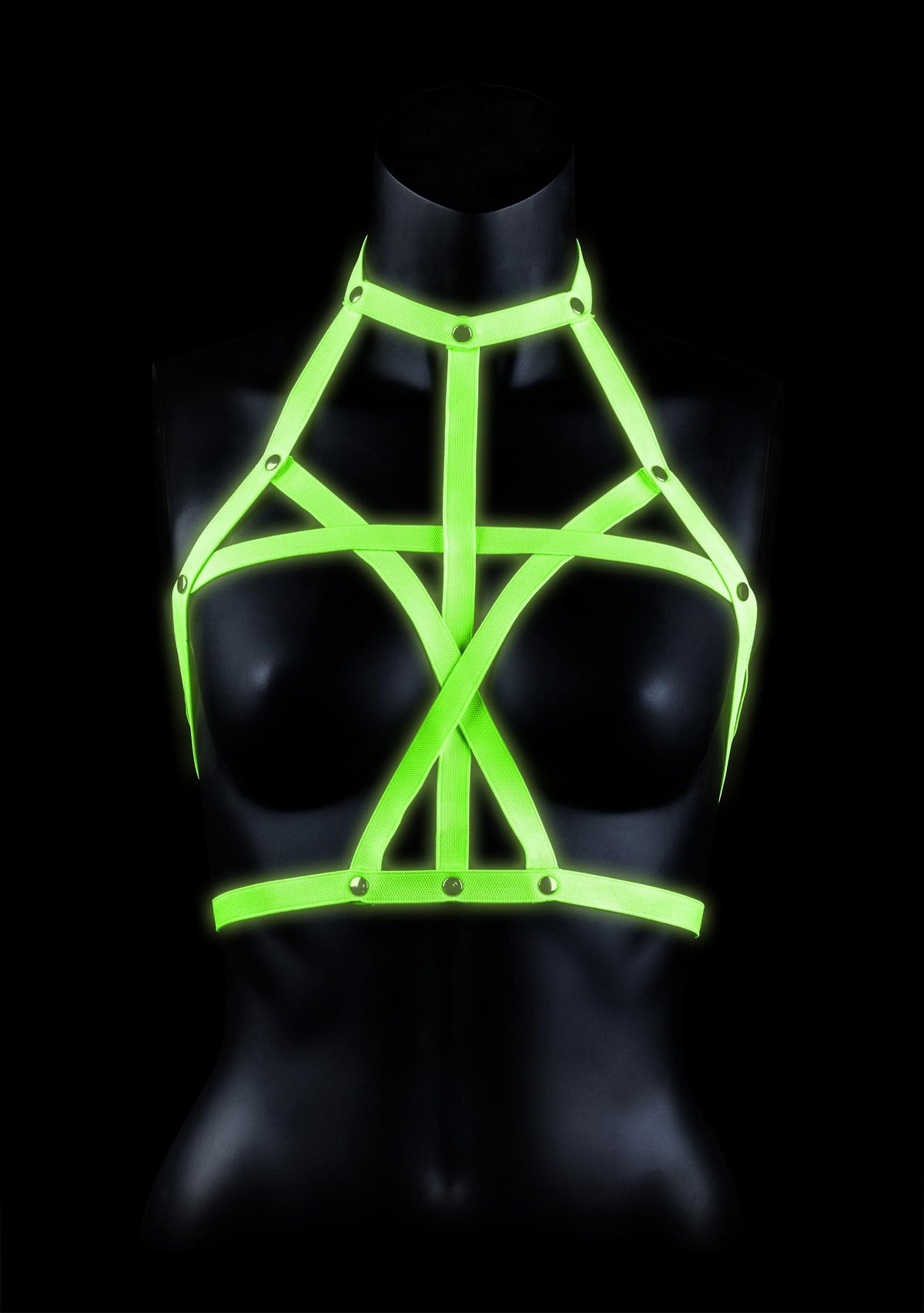 bra harness small medium glow in the dark