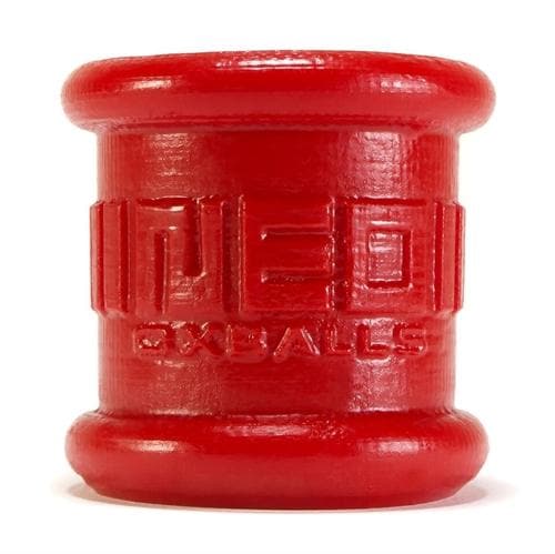 neo 2 inch tall ball stretcher squishy silicone red