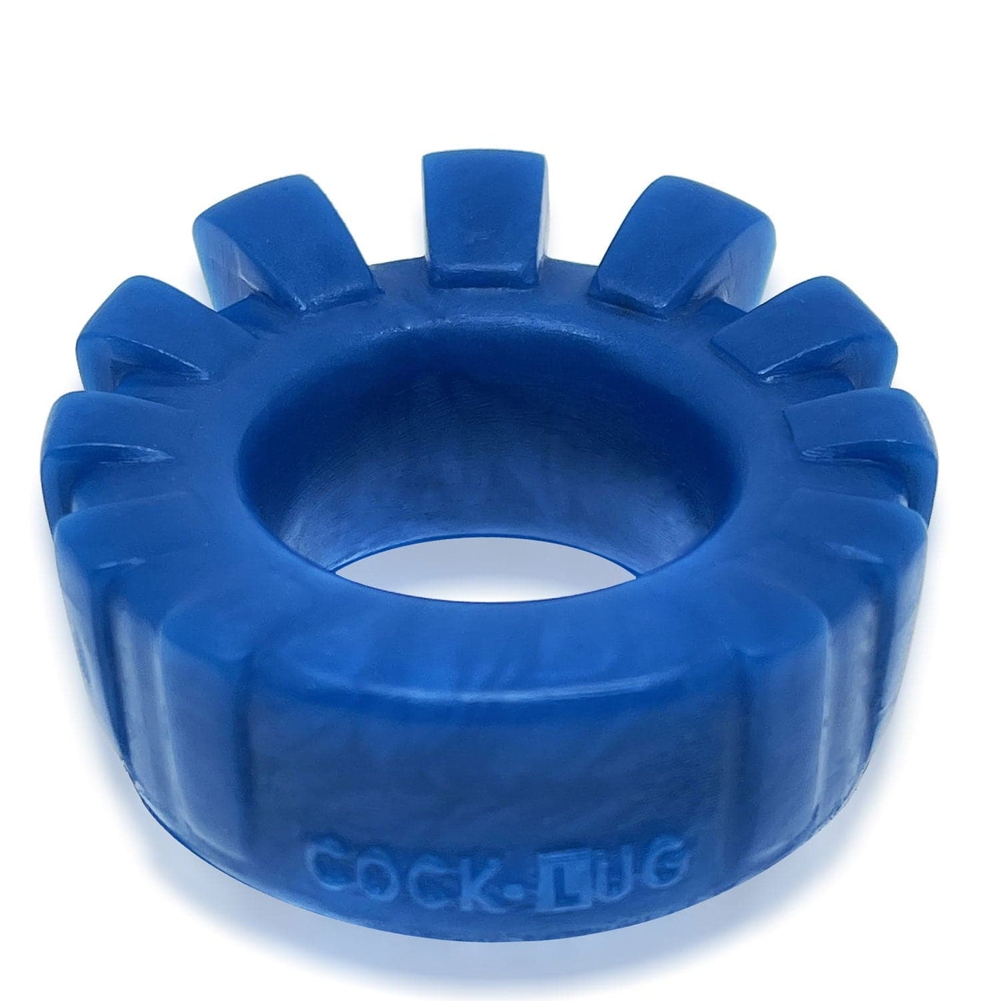 cock lug lugged cockring marine blue