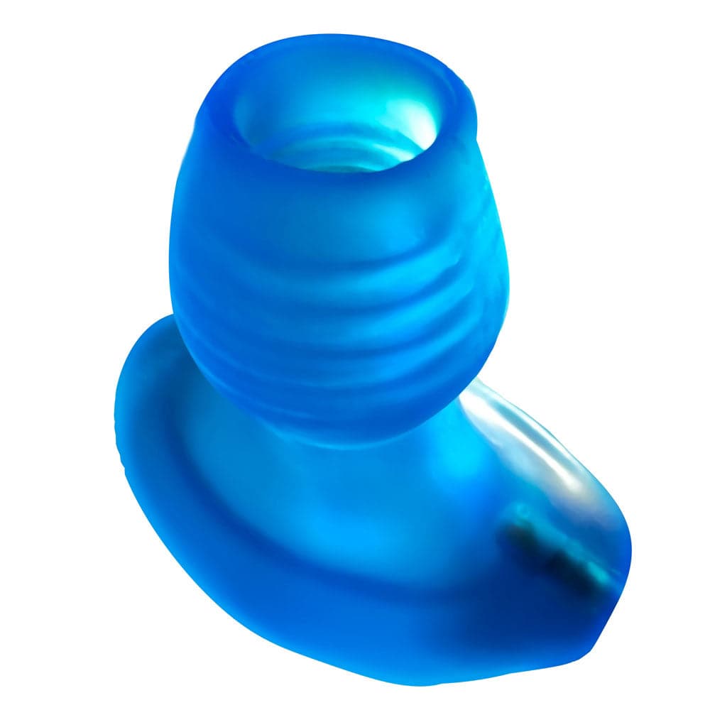 glow hole 2 butt plug large blue morph