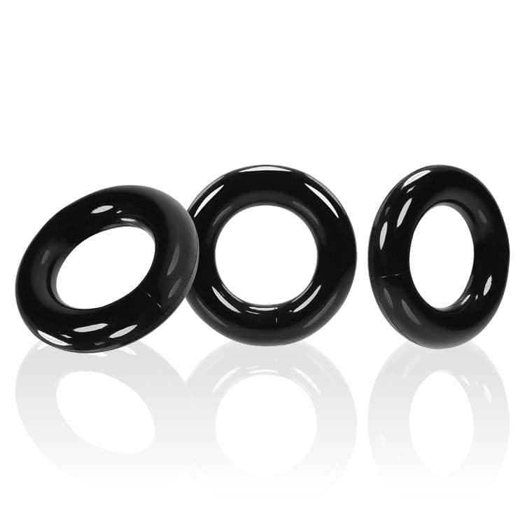 Willy Rings 3-Pack Cockrings - Black Default Title