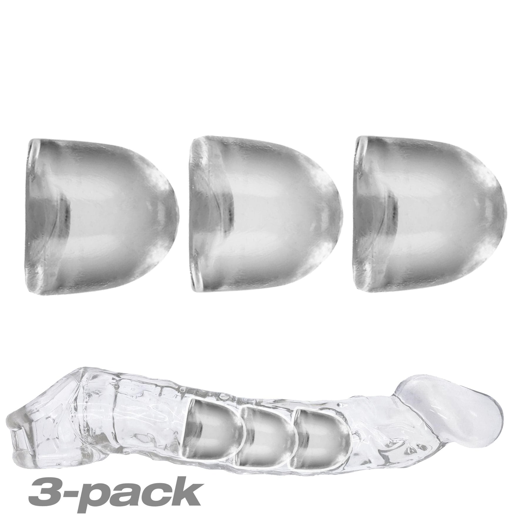 Cocksheath Adjustfit 3 Pack Bullet Inserts Default Title
