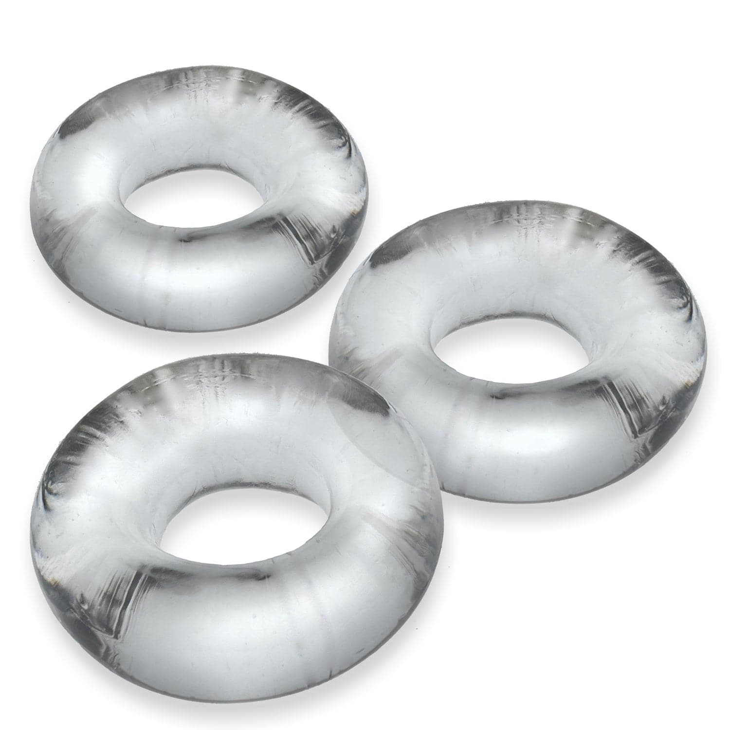 Fat Willy 3-Pack Jumbo C-Rings - Clear Default Title