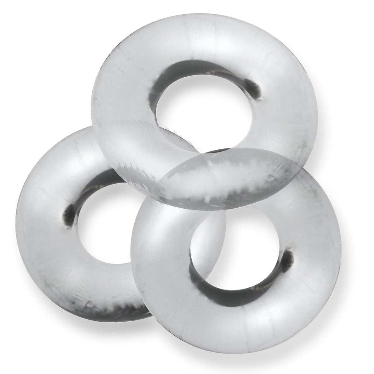 fat willy 3 pack jumbo c rings clear