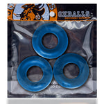 Fat Willy 3-Pack Jumbo C-Rings - Space Blue Default Title