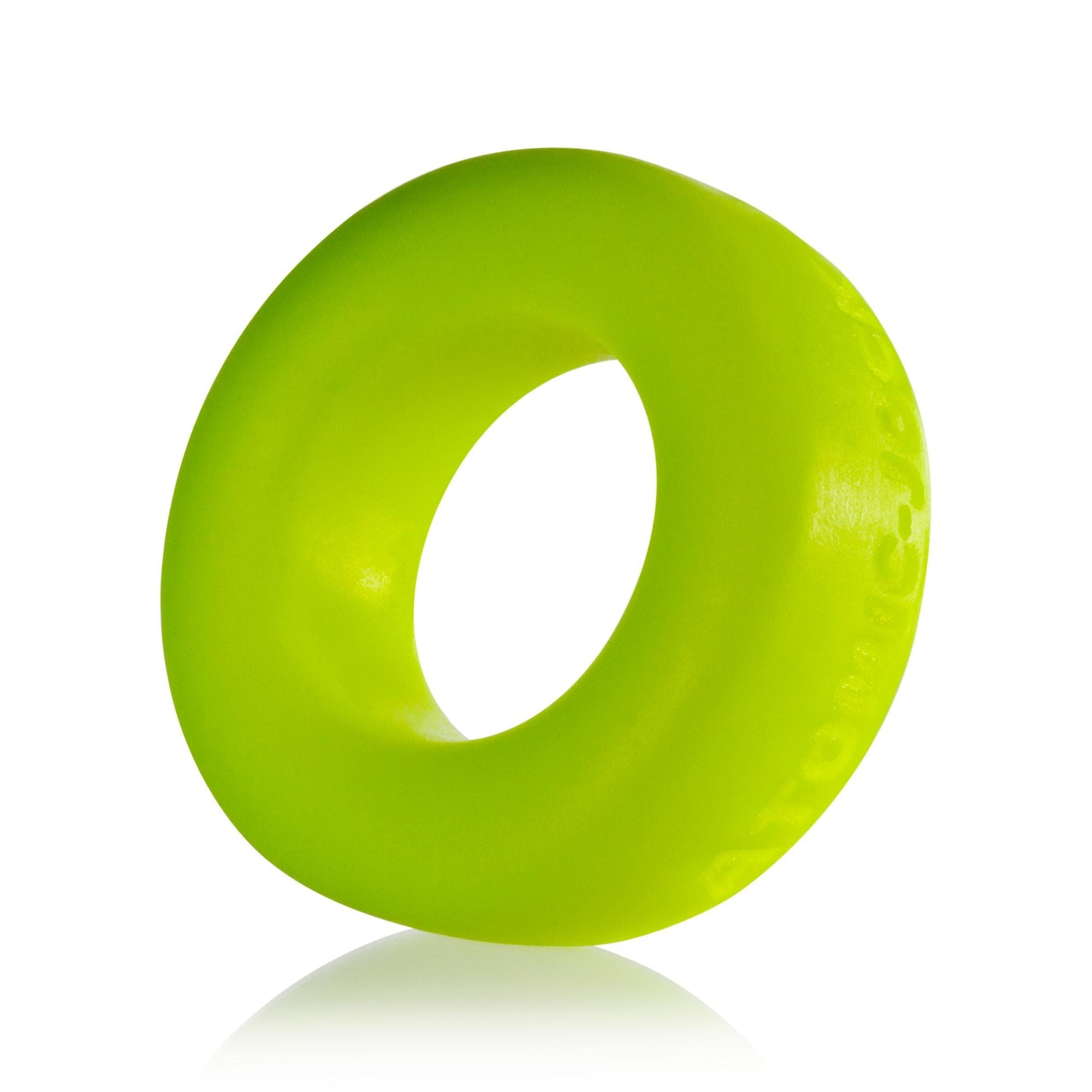 cock t small comfort cock ring by atomic jock acid yellow