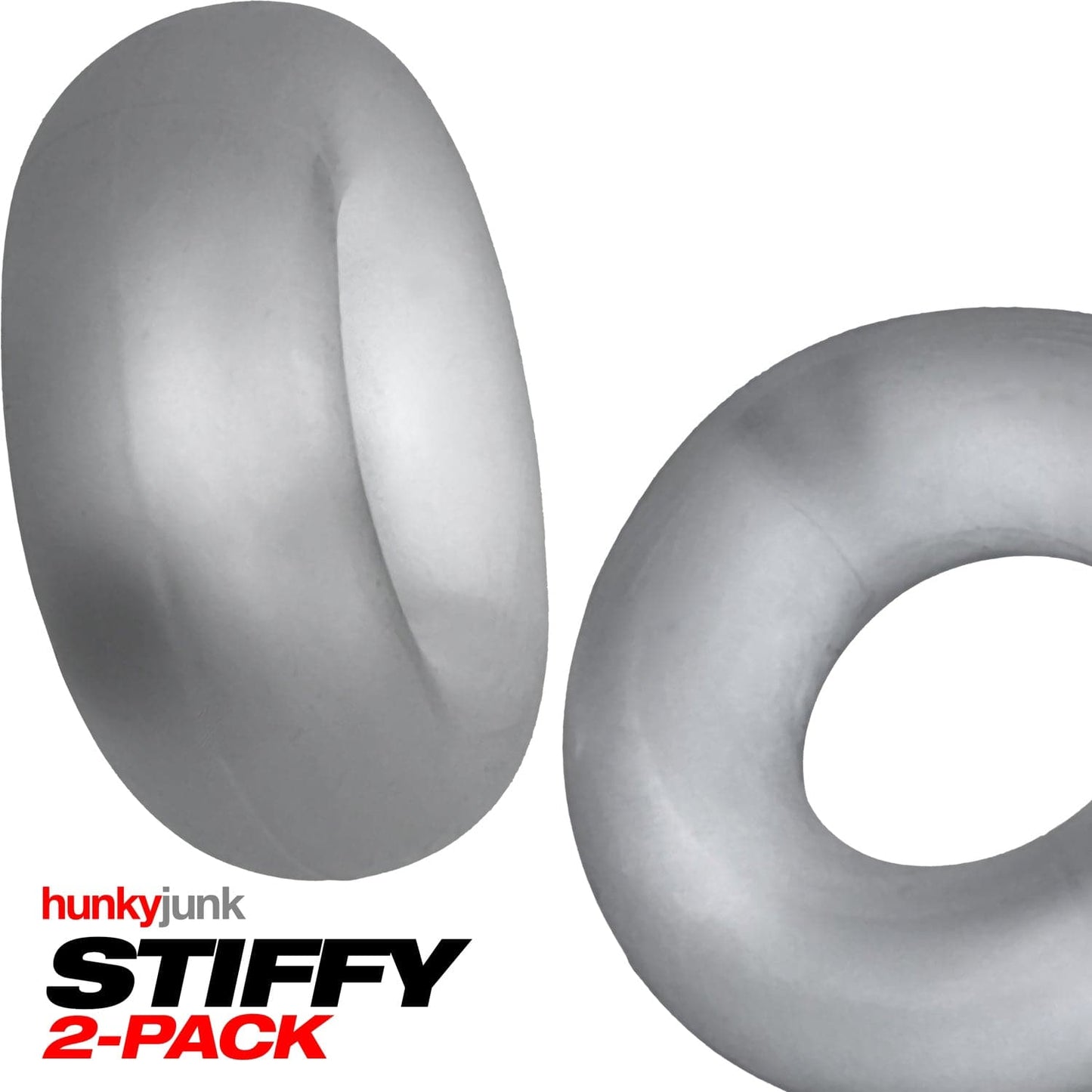 stiffy 2 pack bulge rings clear ice