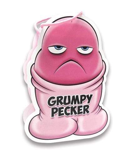 grumpy pecker paper gift bag