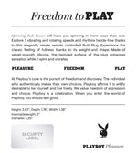 Spinning Tail Teaser - Butt Plug - Deep Teal