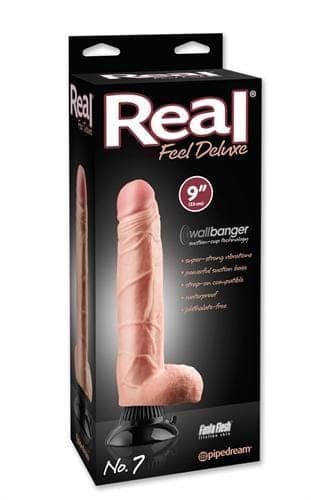 real feel deluxe no 7 9 inch flesh