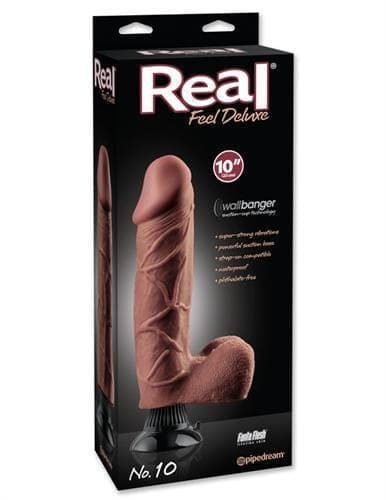 real feel deluxe no 10 10 inch brown