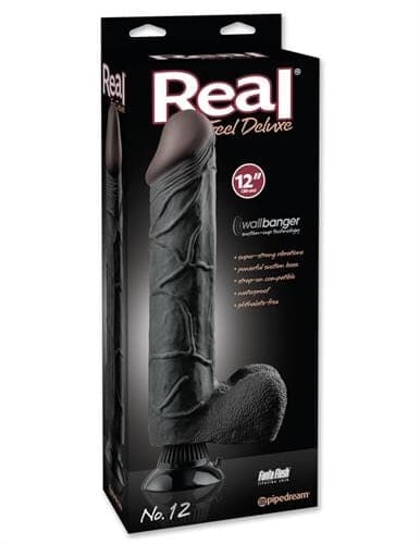 real feel deluxe no 12 12 inch black