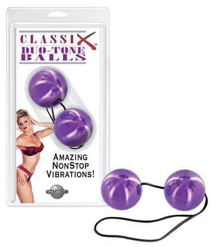 classix duo tone balls purple