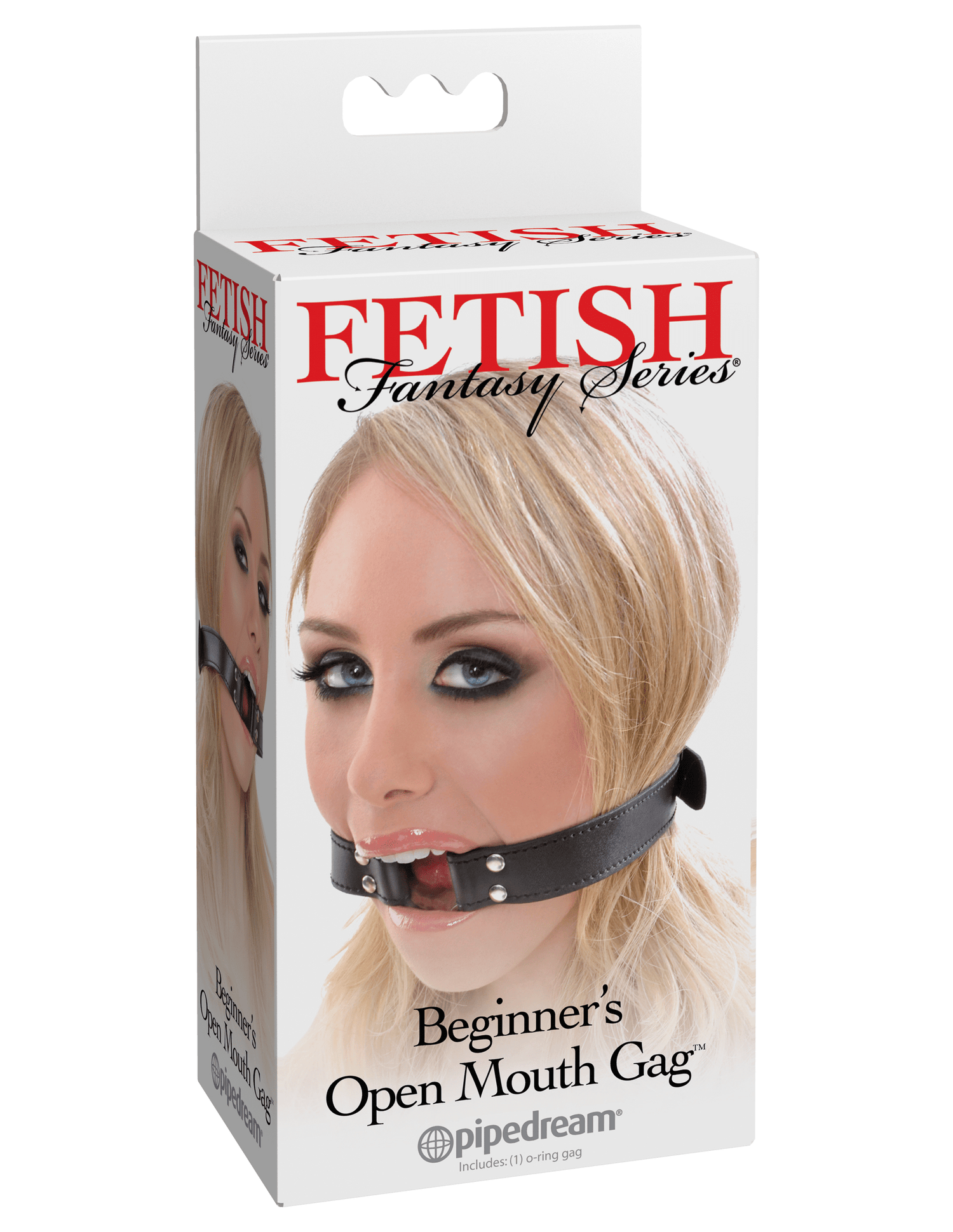 Fetish Fantasy Series Beginners Open Mouth Gag - Black Default Title