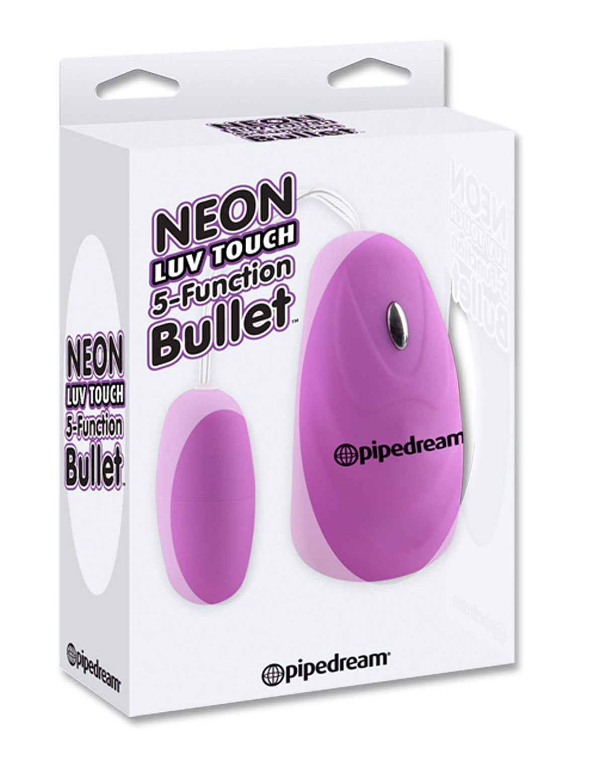 neon luv touch 5 function bullet purple