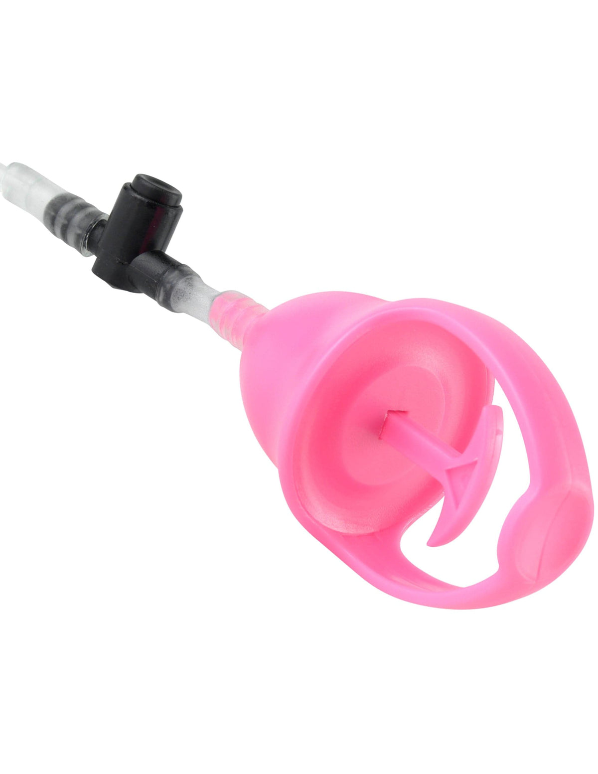 fetish fantasy series vibrating mini pussy pump pink