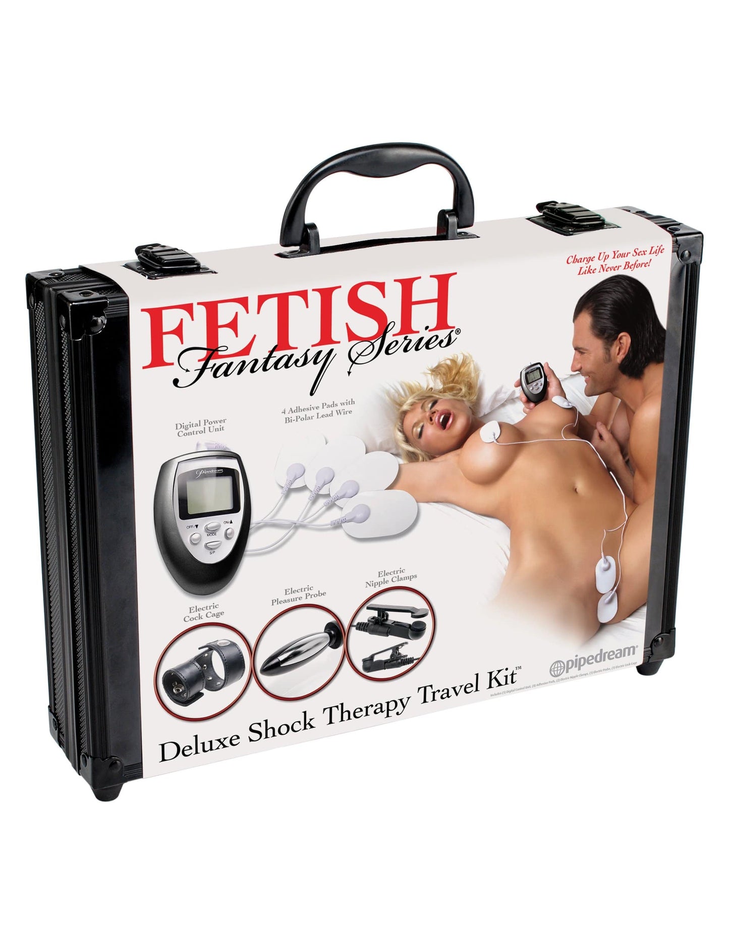 fetish fantasy series deluxe shock therapy travel kit