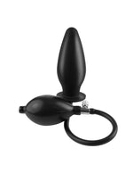 Anal Fantasy Collection Inflatable Silicone Plug - Black Default Title