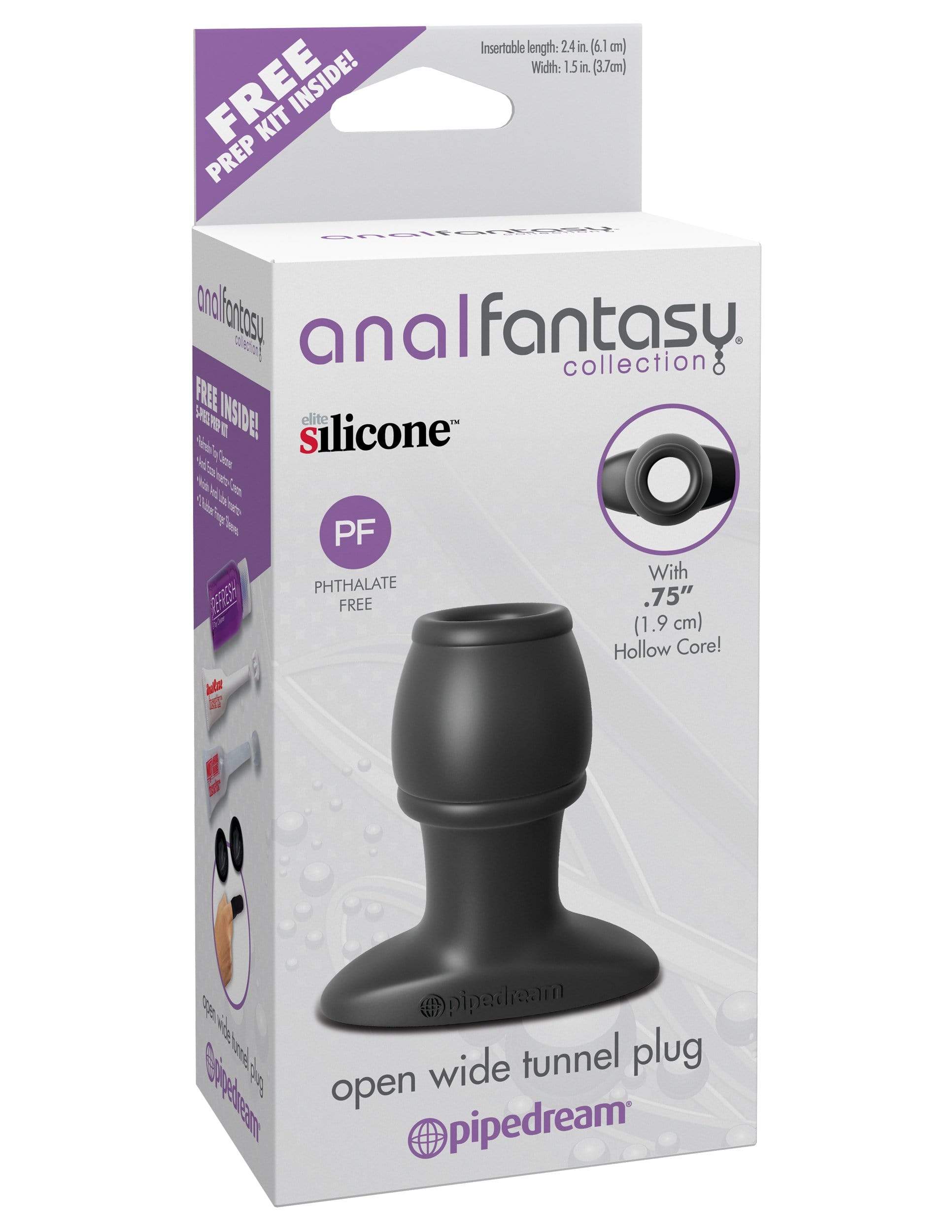 anal fantasy collection open wide tunnel plug